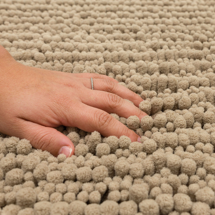 Whistlebury Taupe Bath Mat
