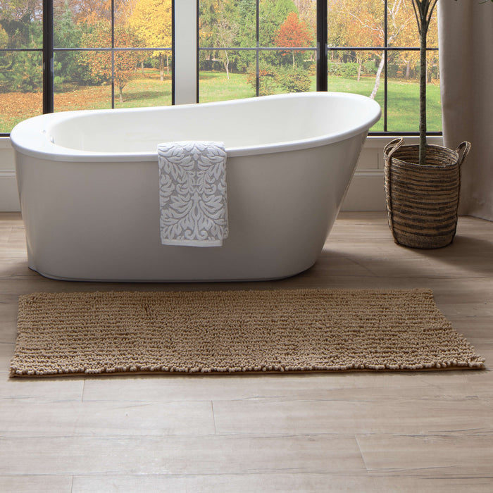 Whistlebury Taupe Bath Mat