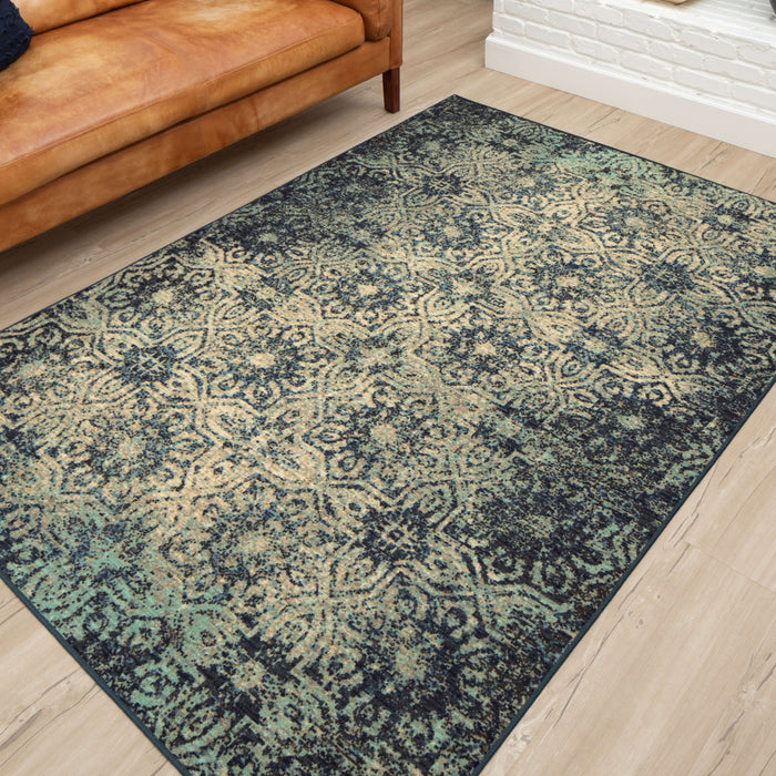 Mackenzie Navy Area Rug