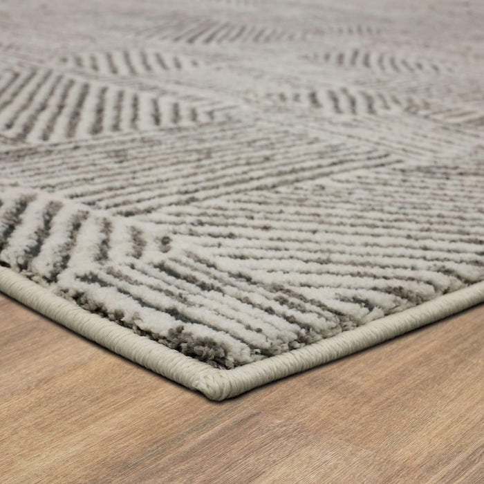 Karastan Vanguard Minoan Frost Grey by Drew & Jonathan Home