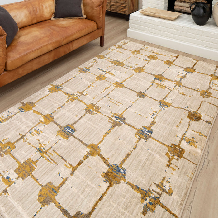 Karastan Artisan Mirage Brushed Gold by Scott Living