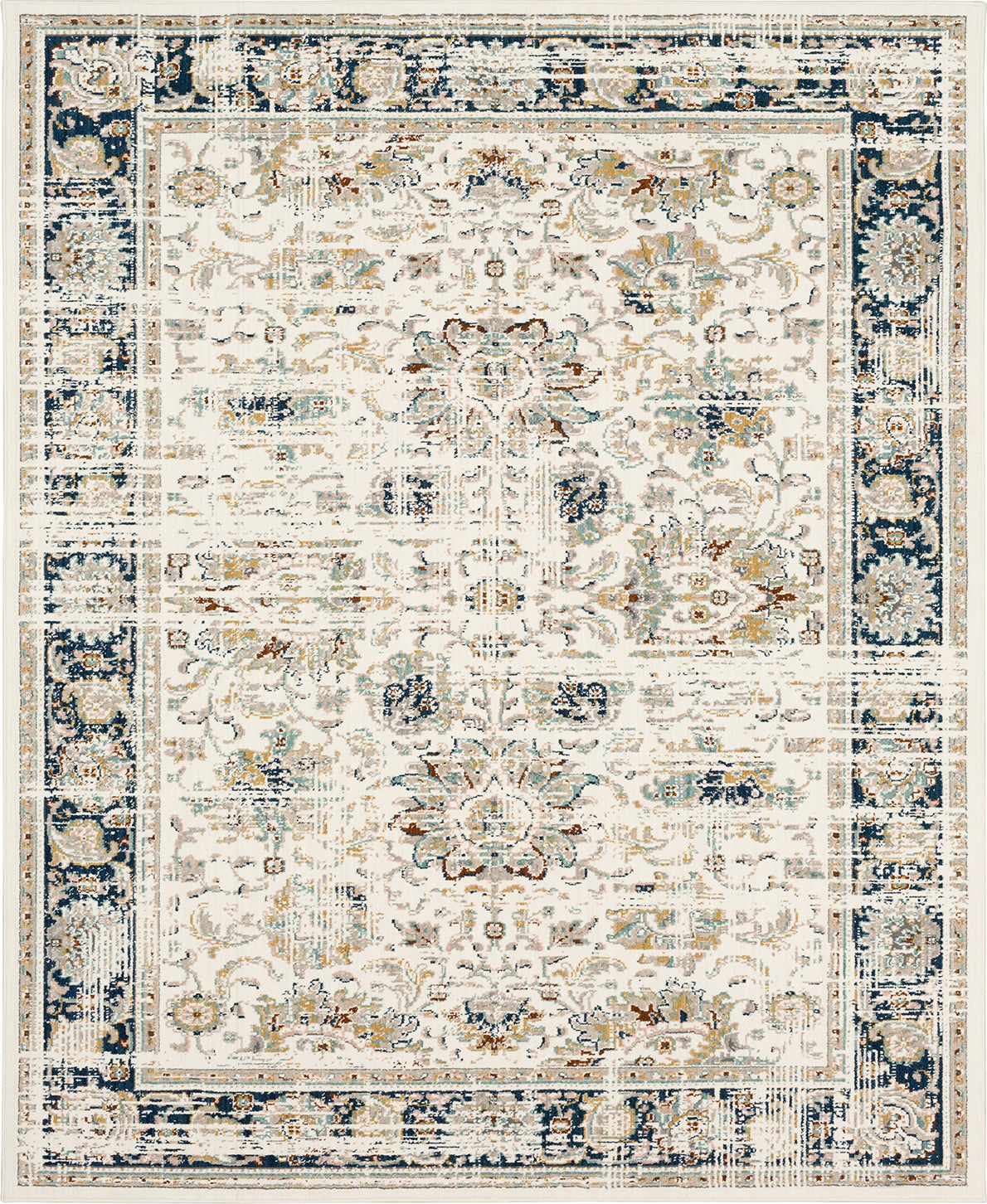Karastan Zephyr Mistral Alabaster Area Rug