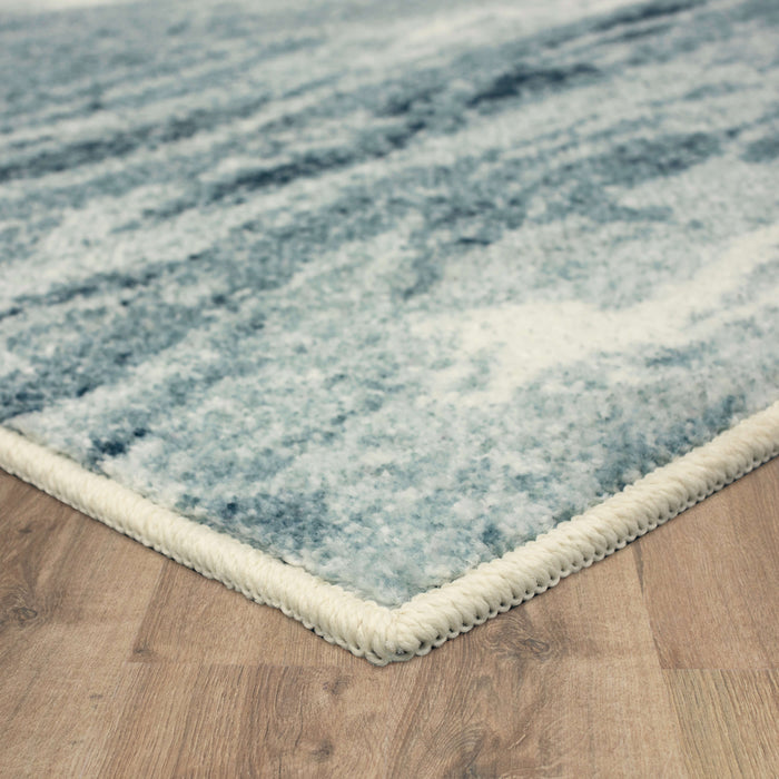 Technicolor Nicolette Blue Area Rug