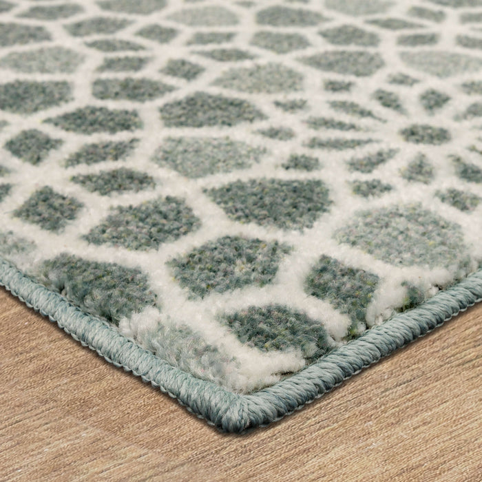 Motley Tile Grey Accent Rug