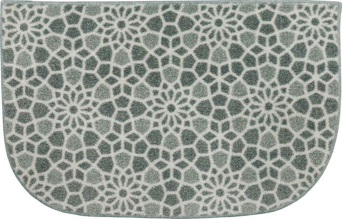 Motley Tile Grey Accent Rug