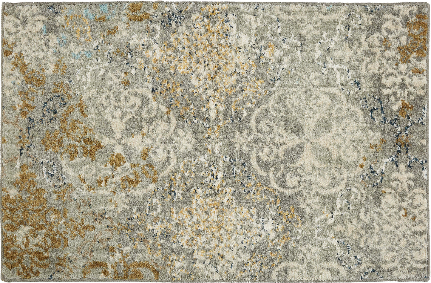 Karastan Touchstone Moy Willow Grey Area Rug