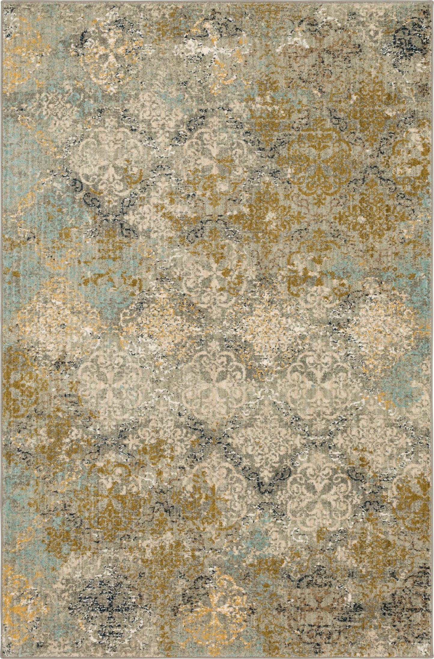 Karastan Touchstone Moy Willow Grey Area Rug