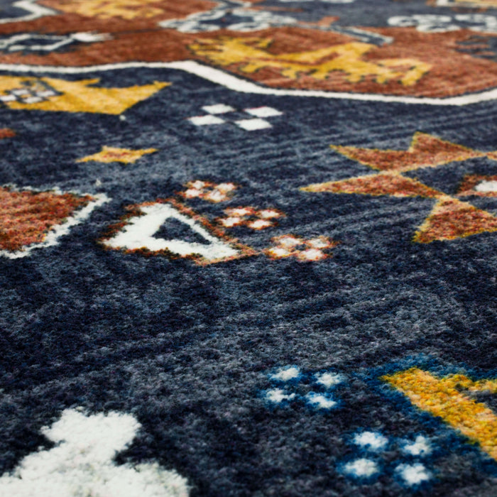 Karastan Kaleidoscope Mozambique Navy Area Rug