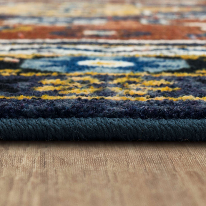 Karastan Kaleidoscope Mozambique Navy Area Rug