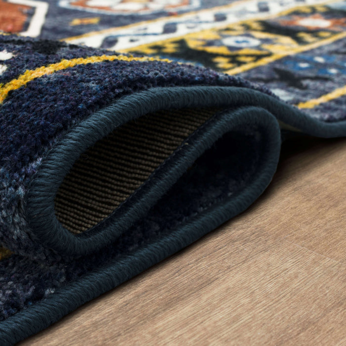 Karastan Kaleidoscope Mozambique Navy Area Rug