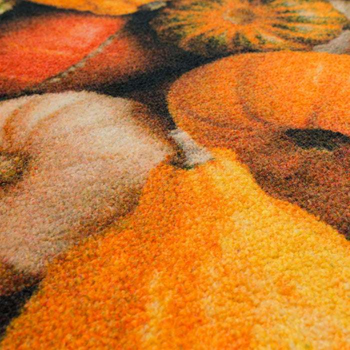 Multi Color Gourds Accent Rug