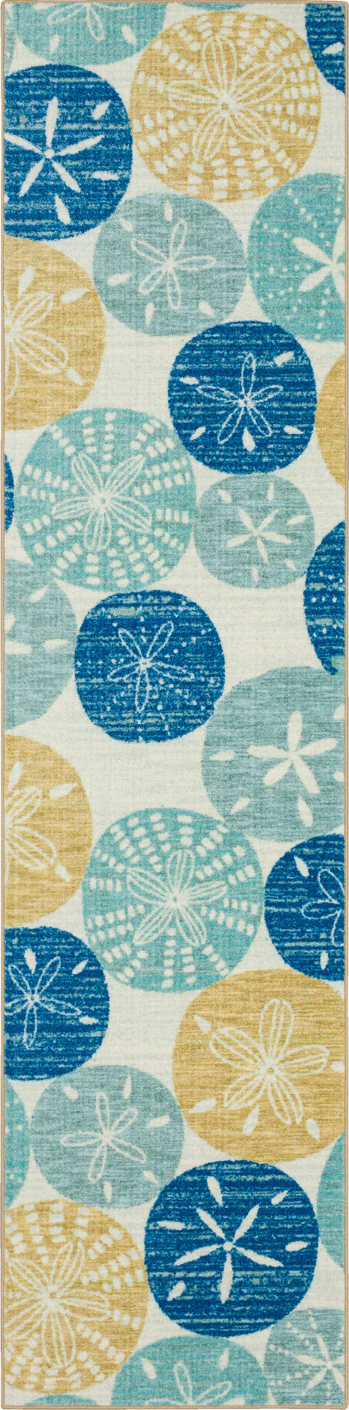 Sand Dollars Tan Area Rug