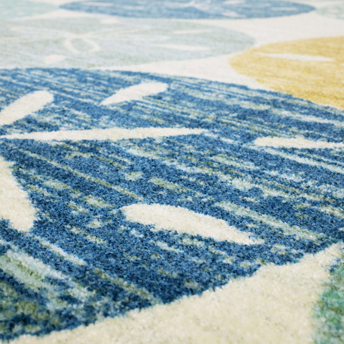 Sand Dollars Tan Area Rug