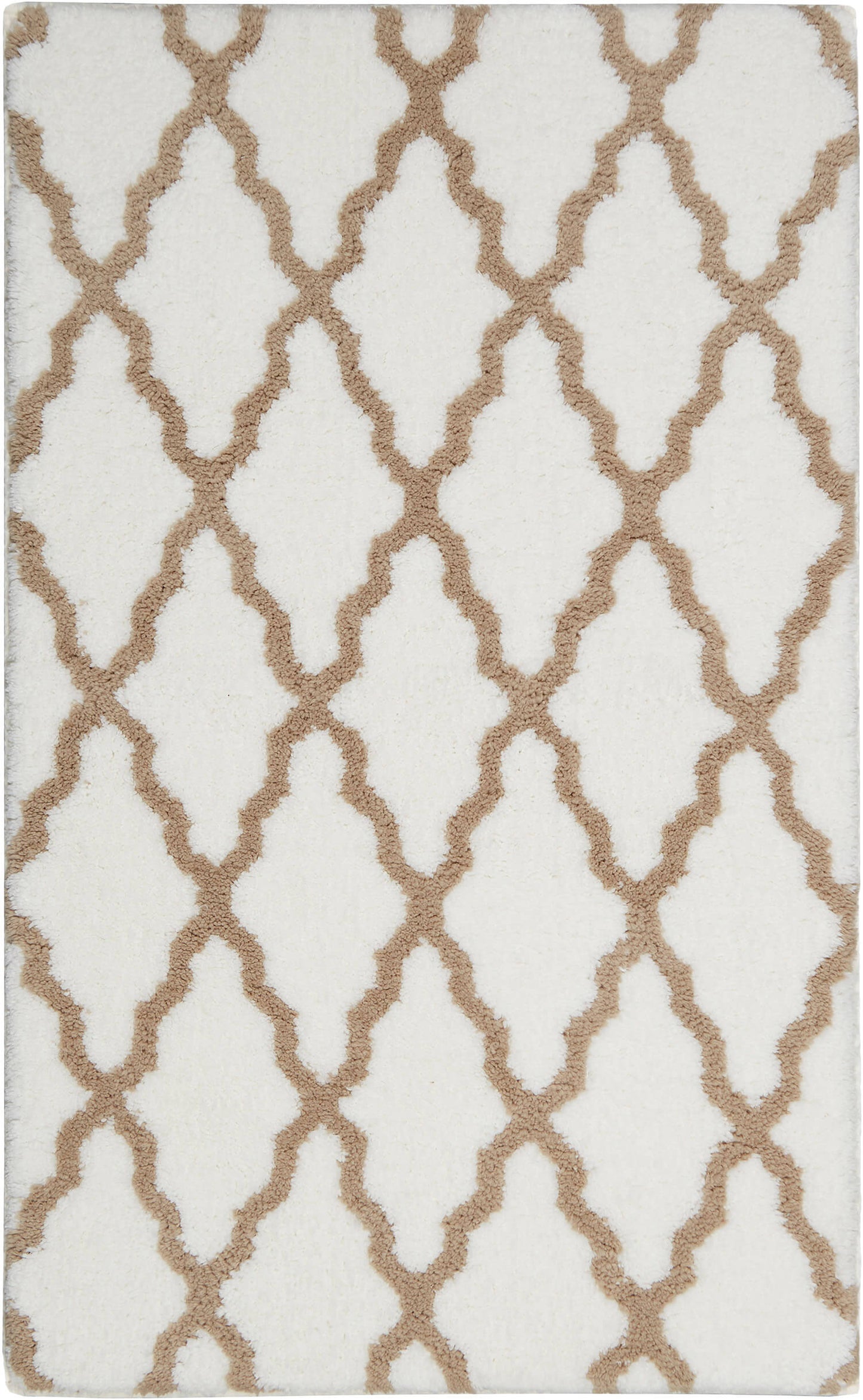 Compass Pueblo White Bath Mat