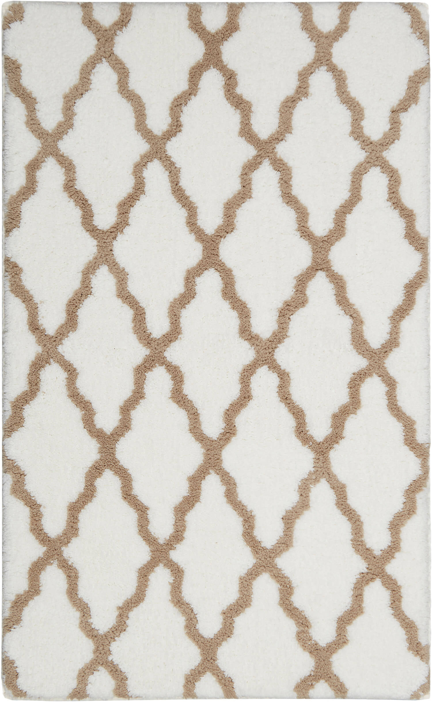 Compass Pueblo White Bath Mat