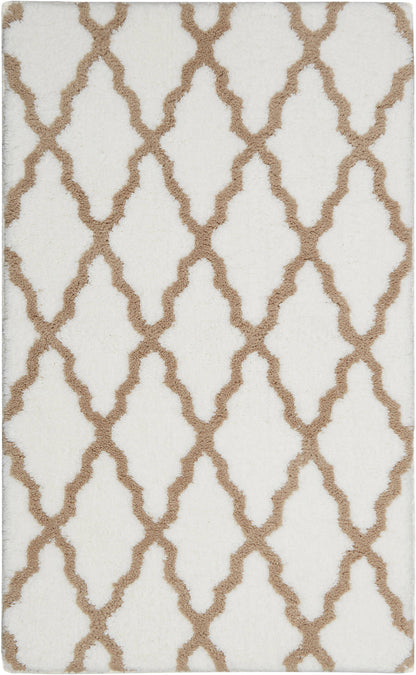 Compass Pueblo White Bath Mat