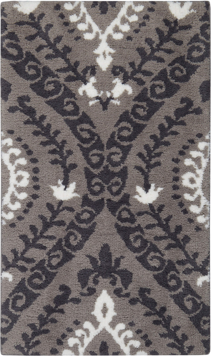 Compass Kerry Gray Bath Mat