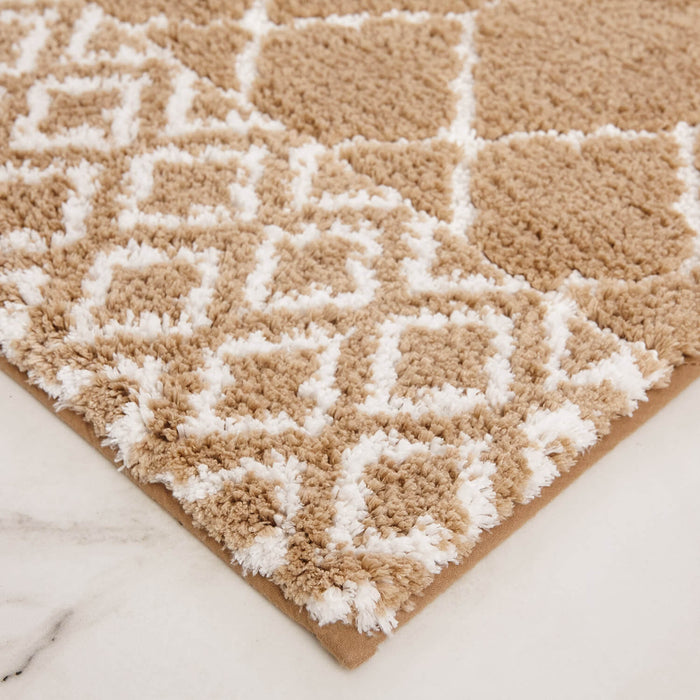 Compass Horizon Brown Bath Mat – Covered By Rugs