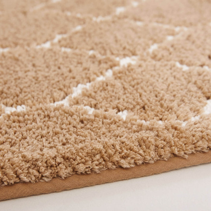 Compass Horizon Brown Bath Mat – Covered By Rugs