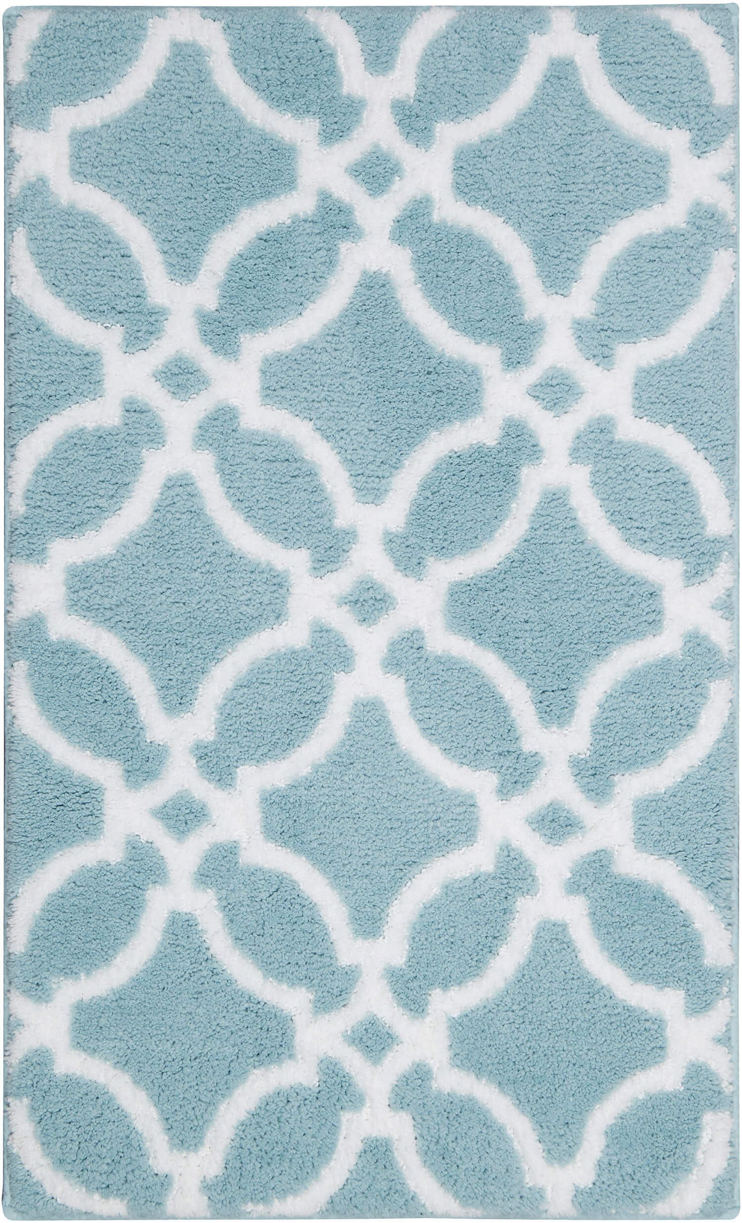 Compass Tide Brown & Green Bath Mat