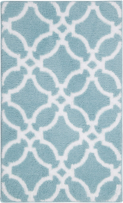 Compass Tide Brown & Green Bath Mat