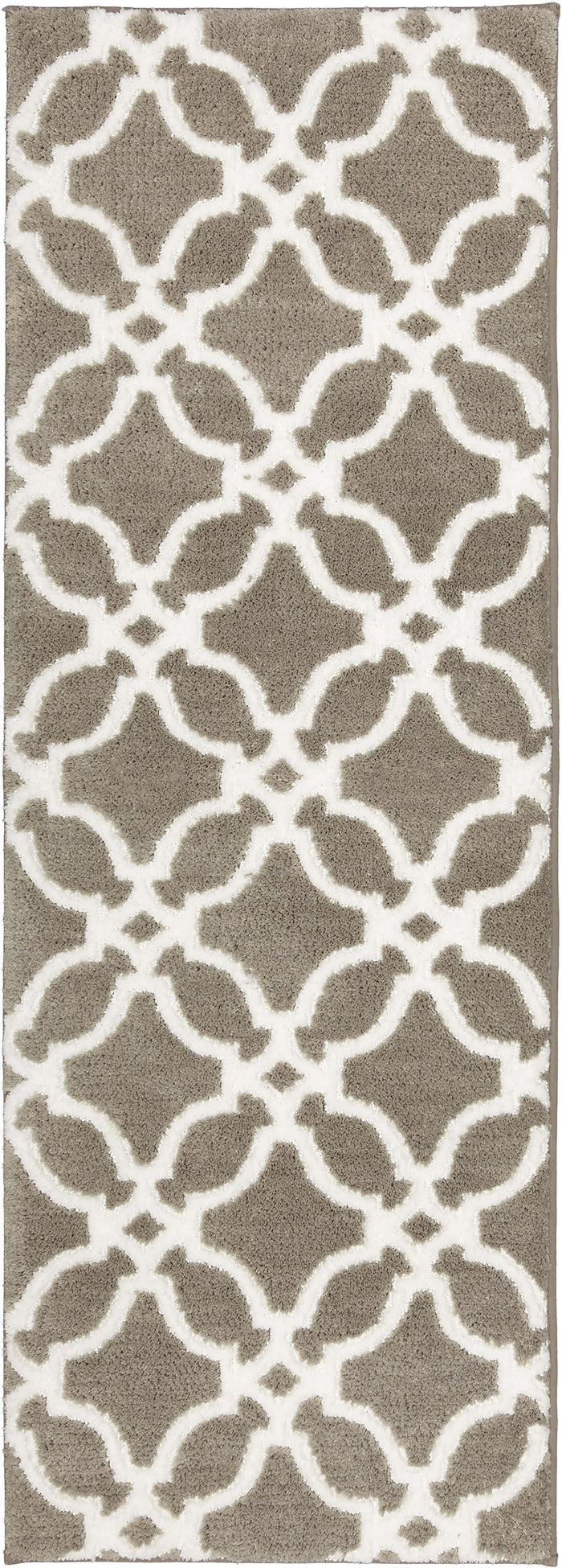 Compass Statuary Gray Bath Mat