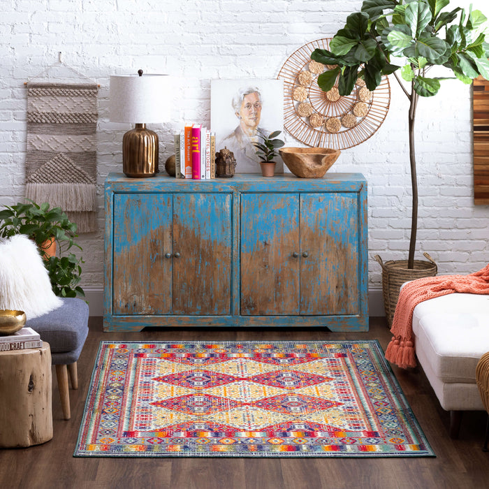 Rica Multicolor Area Rug