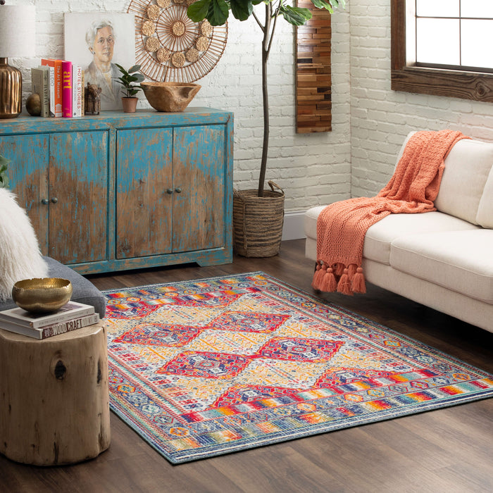 Rica Multicolor Area Rug