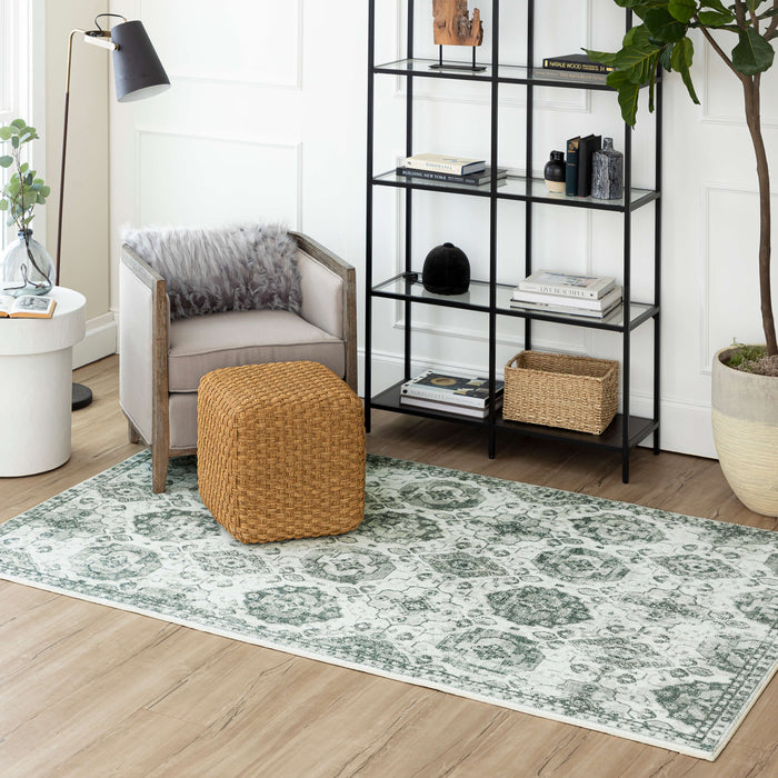 Technicolor Neeley Grey Area Rug