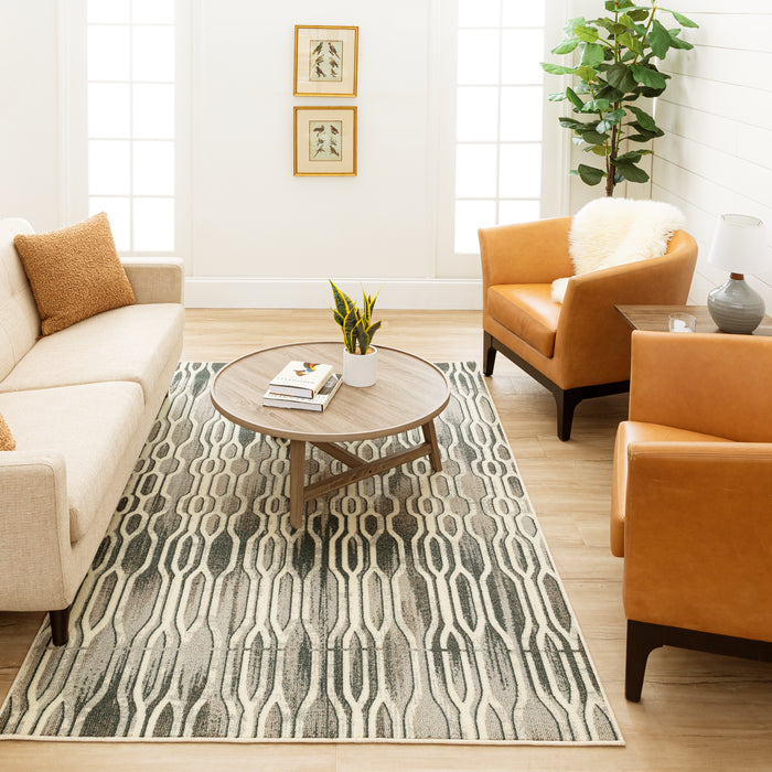 Abbey Grey Area Rug