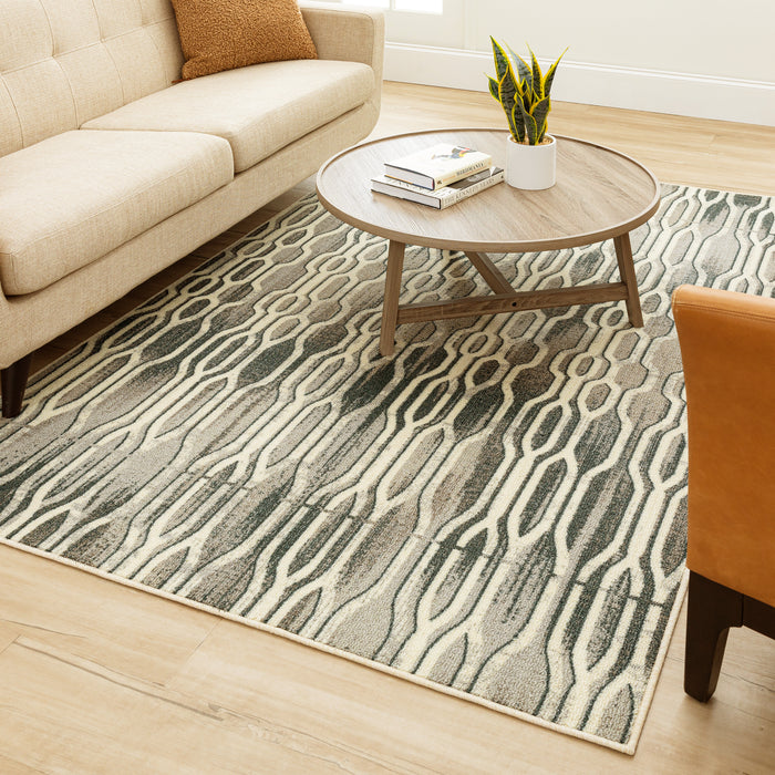 Abbey Grey Area Rug