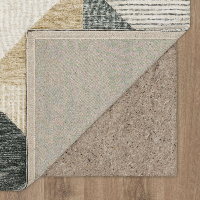 Karastan Bowen Oblique Tan Area Rug by Drew & Jonathan Home