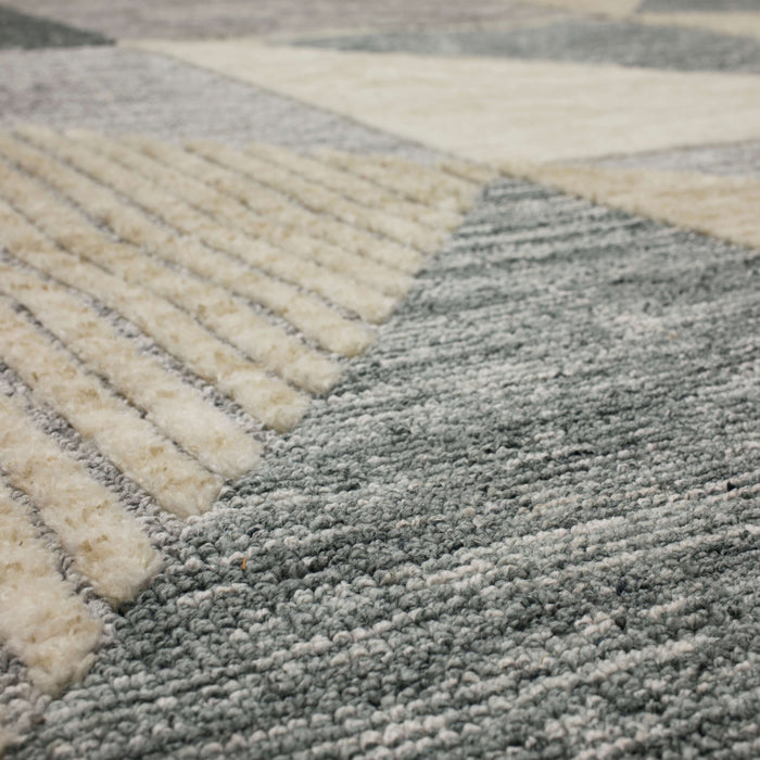 Karastan Bowen Oblique Tan Area Rug by Drew & Jonathan Home
