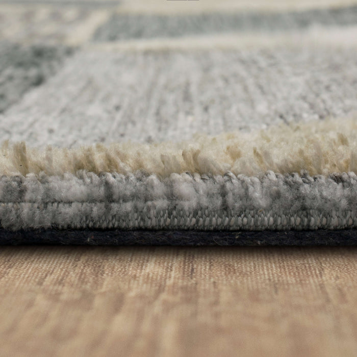 Karastan Bowen Oblique Tan Area Rug by Drew & Jonathan Home