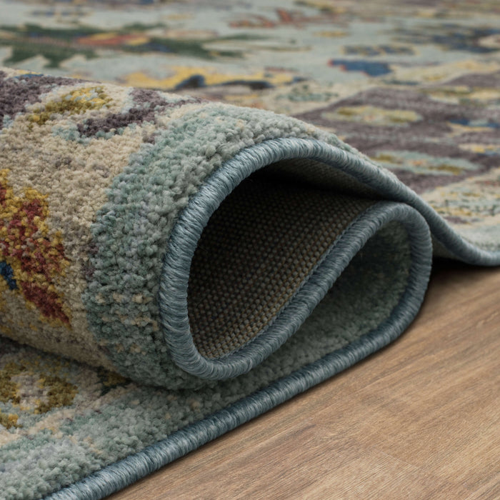 Karastan Pandora Obsession Blue Area Rug