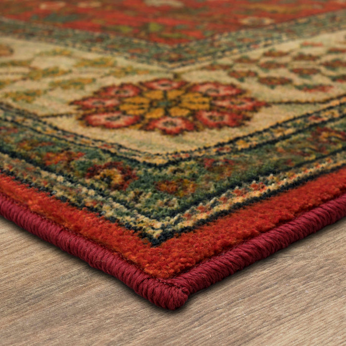 Karastan Kaleidoscope Olgethorpe Red Area Rug