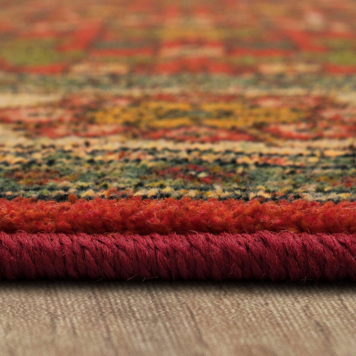 Karastan Kaleidoscope Olgethorpe Red Area Rug