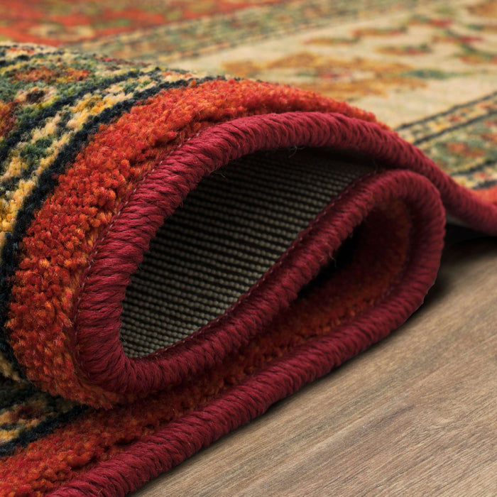 Karastan Kaleidoscope Olgethorpe Red Area Rug