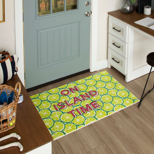 Island Time Multicolor Accent Rug