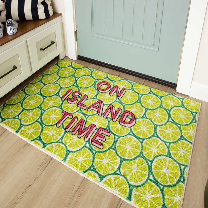Island Time Multicolor Accent Rug