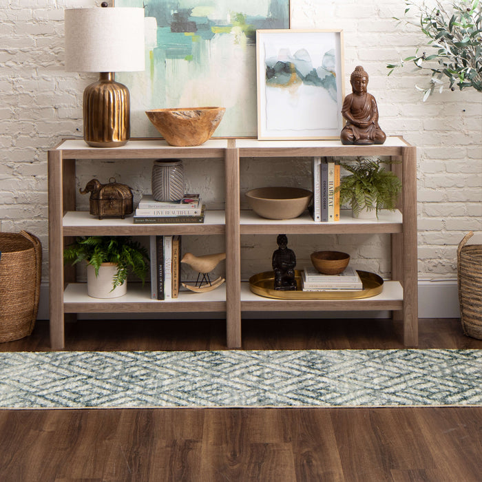 Origami Diamond Gray Area Rug by Scott Living