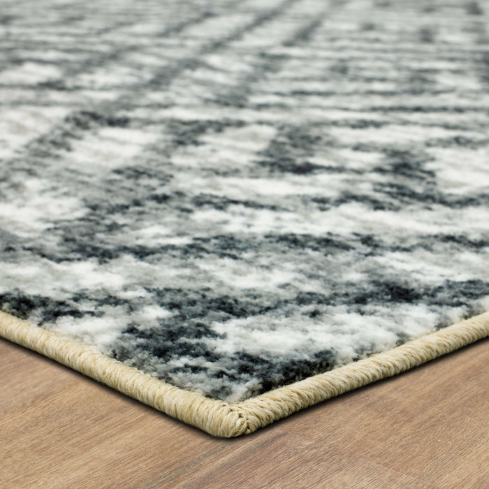 Origami Diamond Gray Area Rug by Scott Living