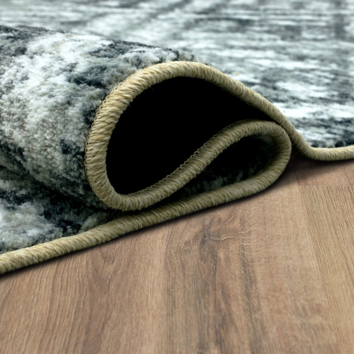 Origami Diamond Gray Area Rug by Scott Living