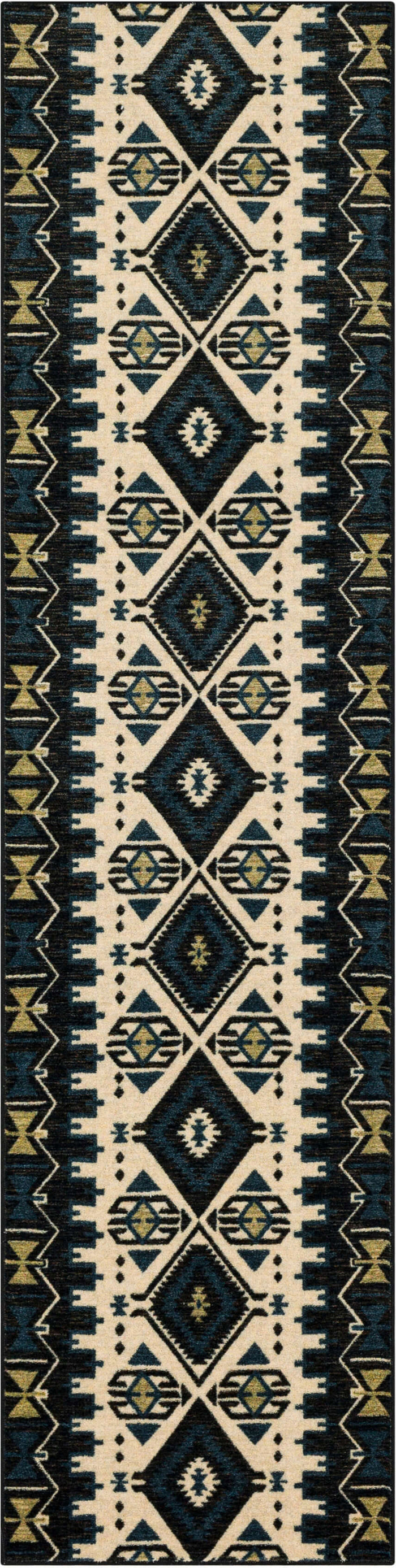 Meriwether Black Area Rug