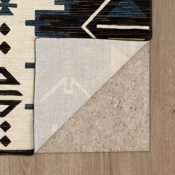 Meriwether Black Area Rug