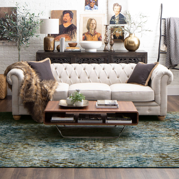 Helen Blue Area Rug