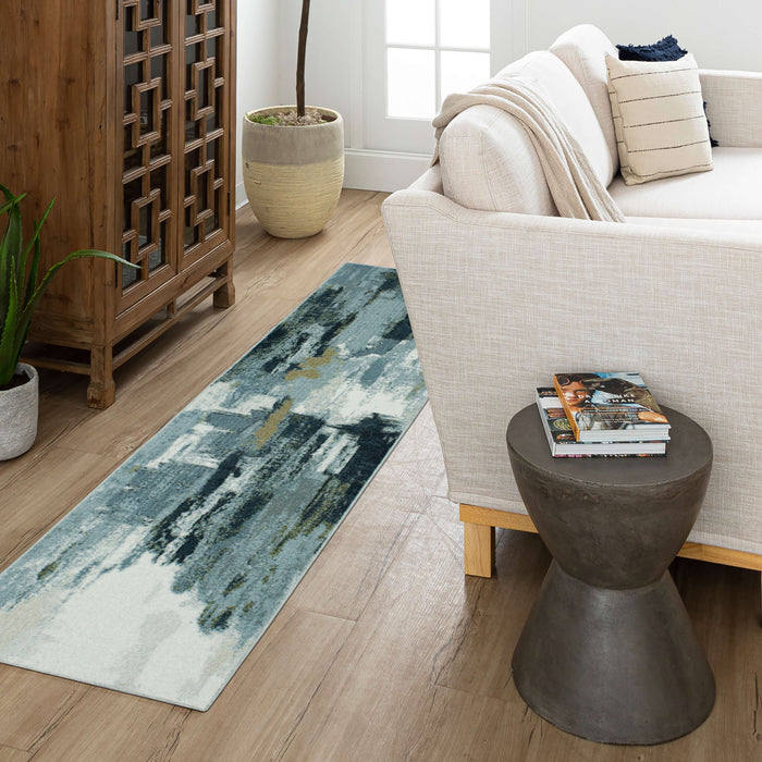 Technicolor Preston Grey Area Rug