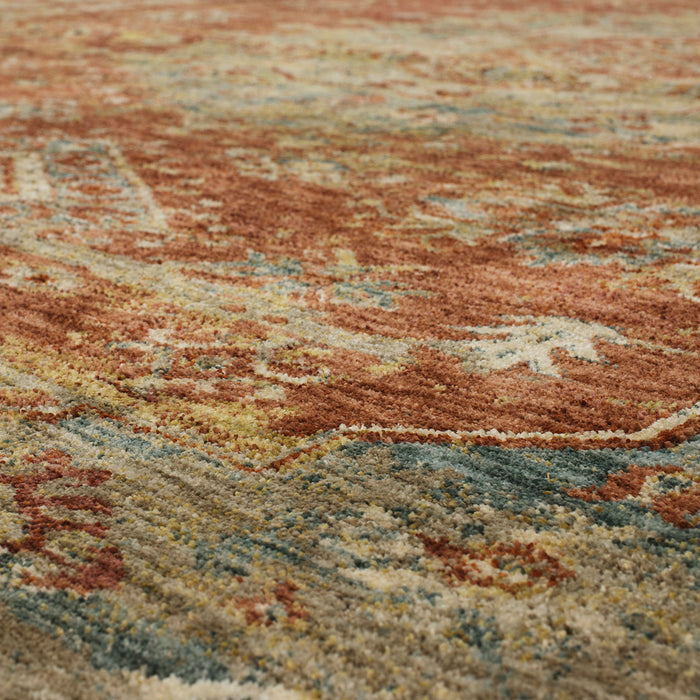 Karastan Marash Palu Rust Area Rug