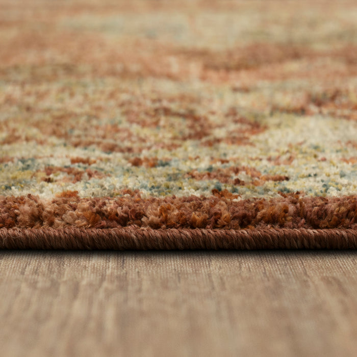 Karastan Marash Palu Rust Area Rug