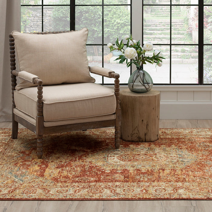Karastan Marash Palu Rust Area Rug